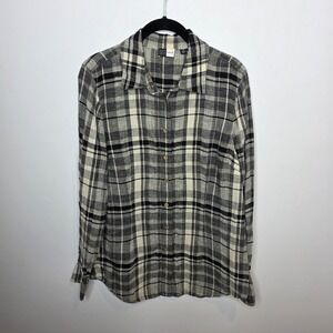 Saks Fifth Avenue Threads Button Up Womens Medium